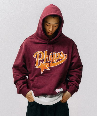 Qoo10 PHYPS STARTAIL HOODIE ロゴ 長