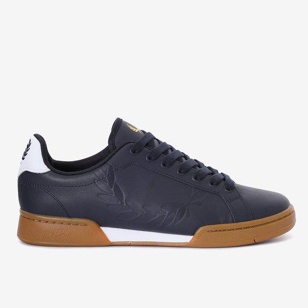 （FRED PERRY）23FW 男性用スニーカー B722レザーブランド（SFPM2336321-608）