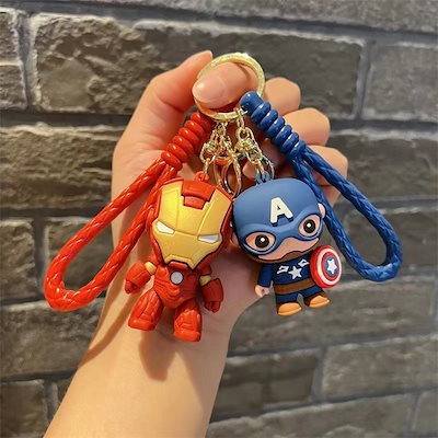 Qoo10] アベンジャーズのキーホルダー潮クール漫威
