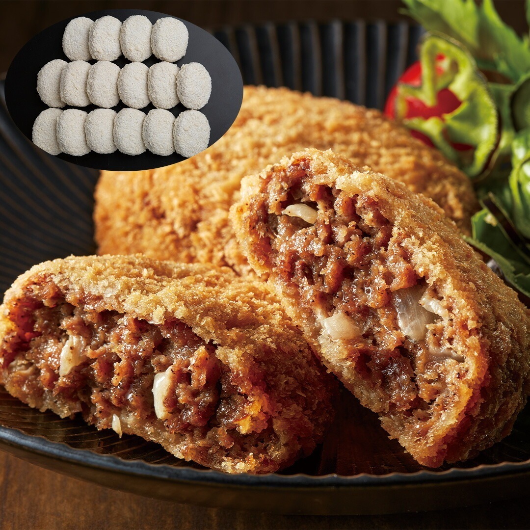 大阪 「洋食Ｒevo」 黒毛和牛メンチカツ (85g8)2 【産直メーカー直送品】