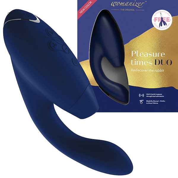 Qoo10] Womanizer ウーマナイザー デュオ ブルーベリー 正