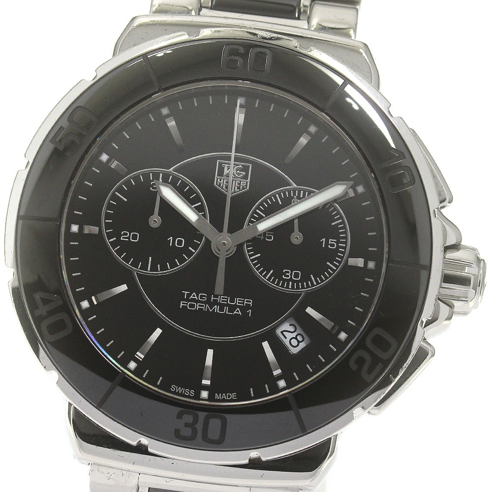 タグホイヤー TAG HEUER CAH1210 フォーミュラ1 クロノグラフ デイト クォーツ メンズ _863316【中古】