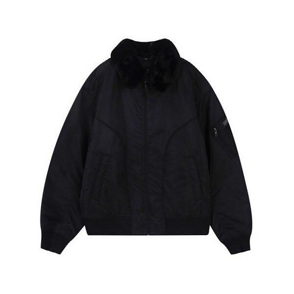 [] 男性) シープスキンカラーパッド入りジャンパー(B244JP330P1) (P003723953)