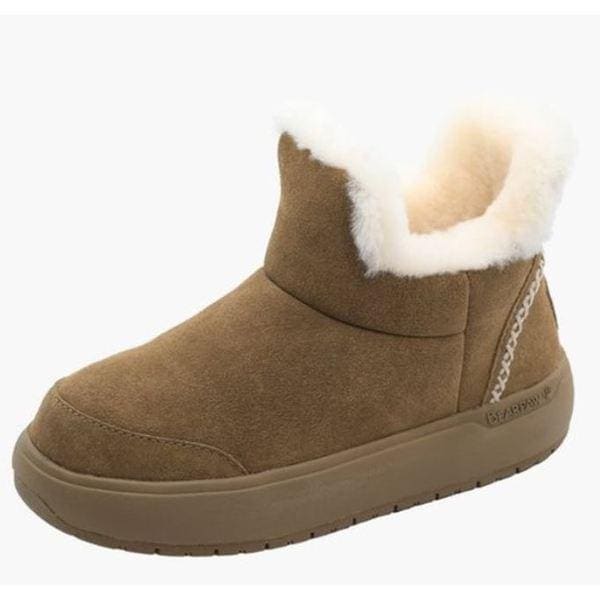 (BEARPAW) 女性用シープスキンブーツ ROSALIND ヒッコリー K3030002RD