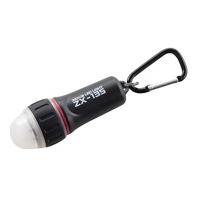 他サイト： 冨士灯器 ZEXUS(ゼクサス) LEDライト ZX-135 (FLASHER) [最大180ルーメン フラッシング使用時間:最大200時間 IPX7相当]の商品画像