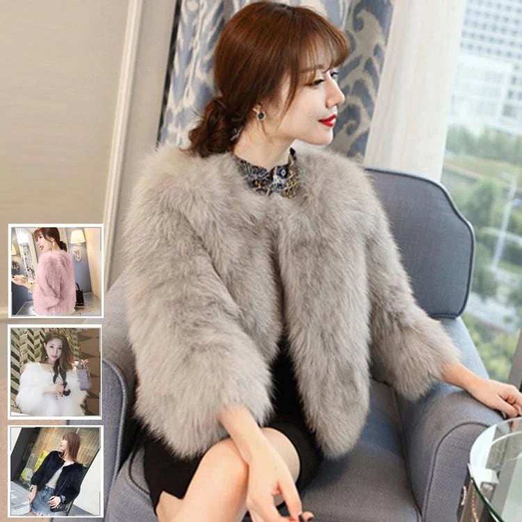 品大人気秋冬レディースファーコート毛皮コートレディースコートフェイクファーアウタージャケット　暖かい　通勤　レディースアウター 5,246円