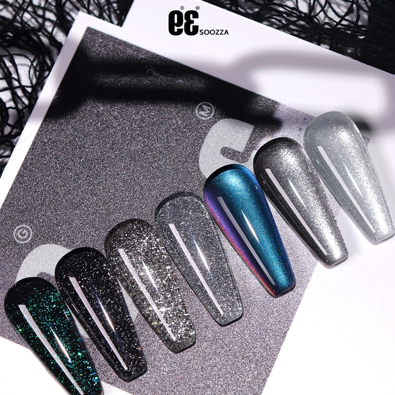 [SOOZZA] 93番マグネットグリッタージェル【7色セット】 グリッター4種とマグネットジェル3種