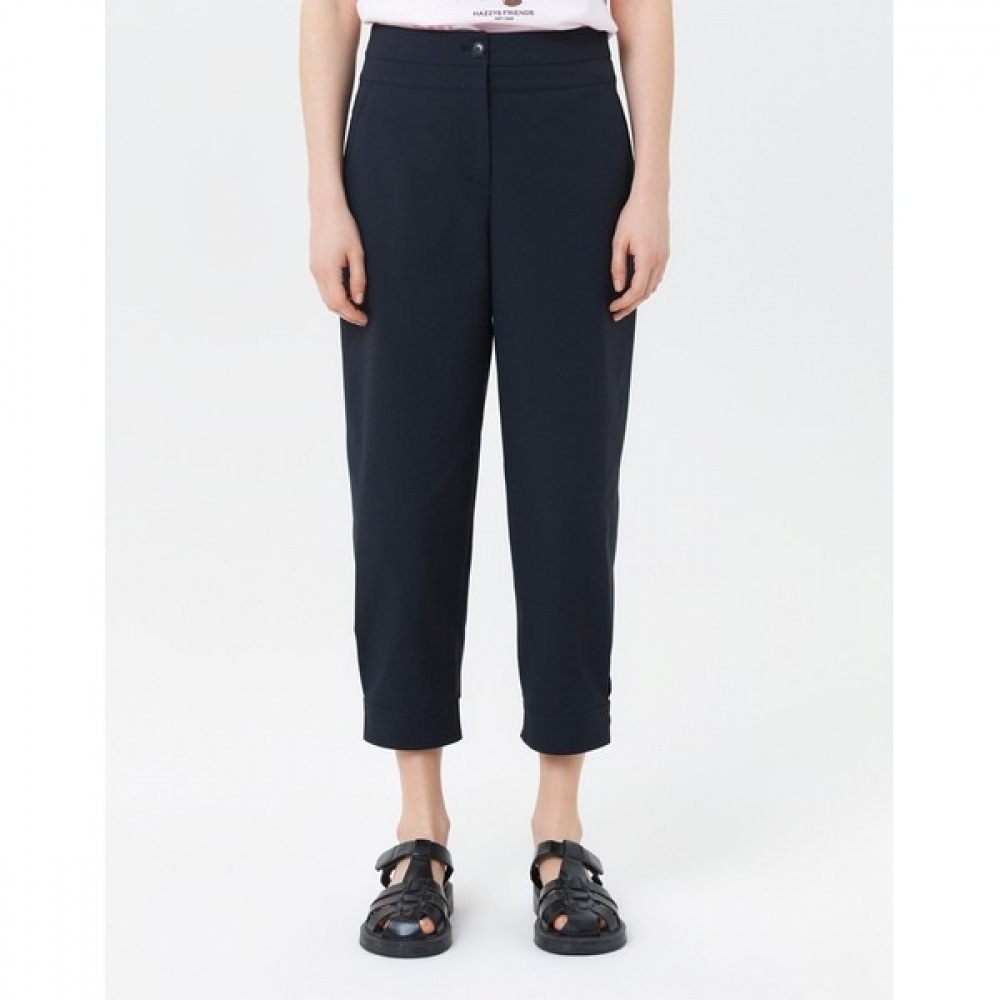 (ヘッジスレディース) 24SS ネイビーチノバンディングジョガーパンツ HSPA4AC12N2