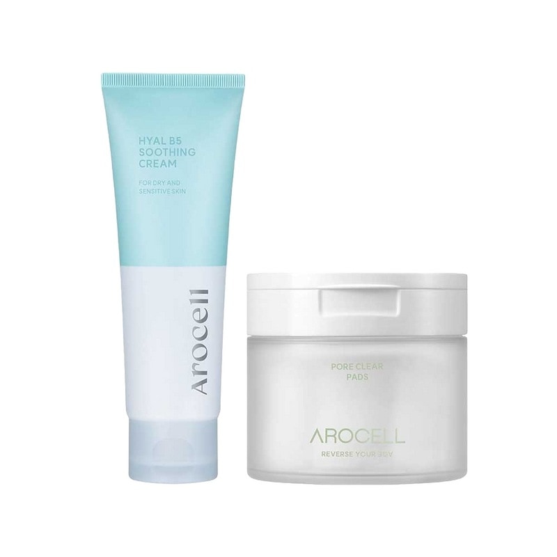 スーディング鎮静SET【ヒアルB5スーディングクリーム＋フォアクリアパッド】