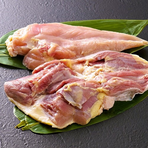 【大容量2kg】食べ比べ!はかた地どりモモ&ムネ（各1kg）食べ比べで満足度贈って喜ばれる【九州/福岡】のごちそう鶏