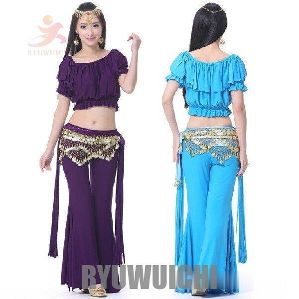 ベリーダンス衣装 セットアップ ベリーダンス レッスン着 練習衣装 舞台服 イベント衣装 ベリーダンス 豪華ステージ衣装
