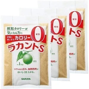 サラヤ ラカントS顆粒 1kg3個セット