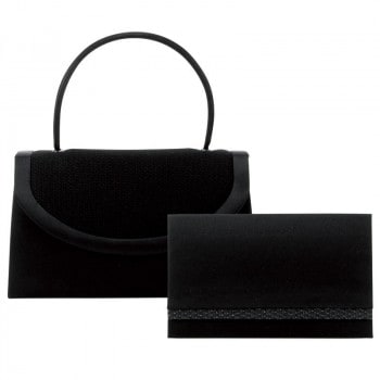 良品工房 日本製サテンフォーマルバッグ（袱紗付） B116-131 5470-555