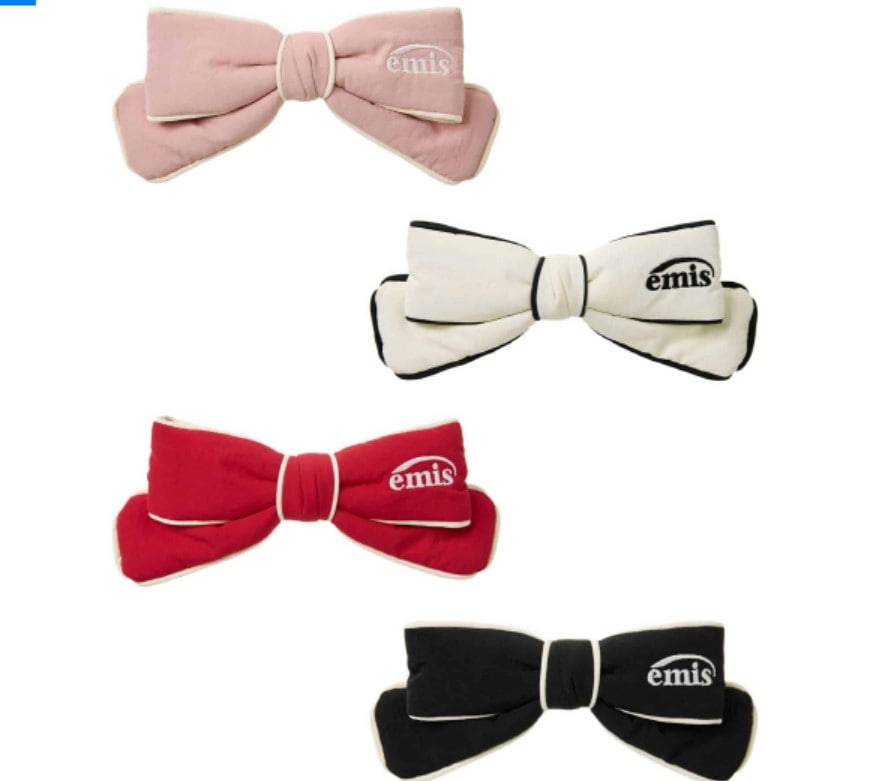 ナイロンパディングリボンヘアピンです