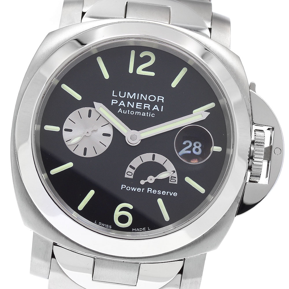 パネライ PANERAI PAM00171 ルミノール パワーリザーブ 自動巻き メンズ 良品 内箱付き_930694【中古】