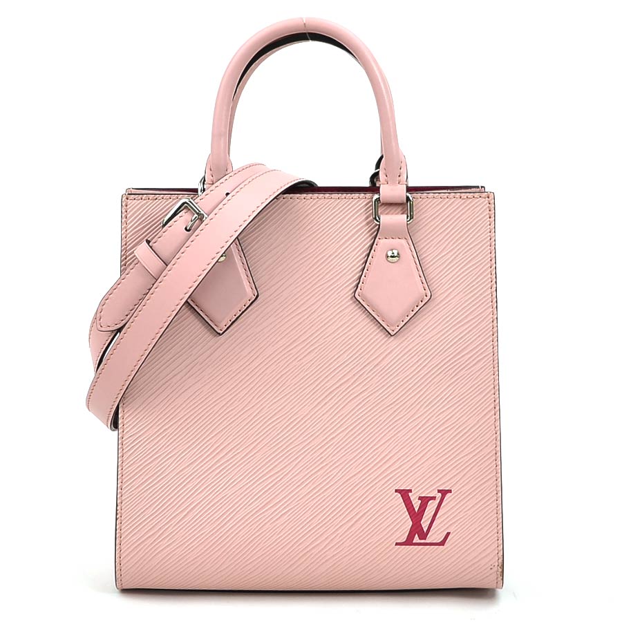 ルイ ヴィトン LOUIS VUITTON ハンドバッグ 斜め掛けショルダーバッグ エピ サックプラBB エピレザー ライトピンク シルバー レディース M58659 e58723f