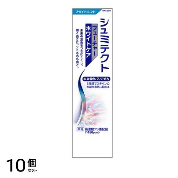 シュミテクト フューチャーホワイトケア ブライトミント 80g 10個セット