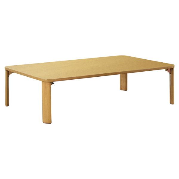 岩附 IW-1164B NA 折りたたみテーブル ナチュラル メーカー直送