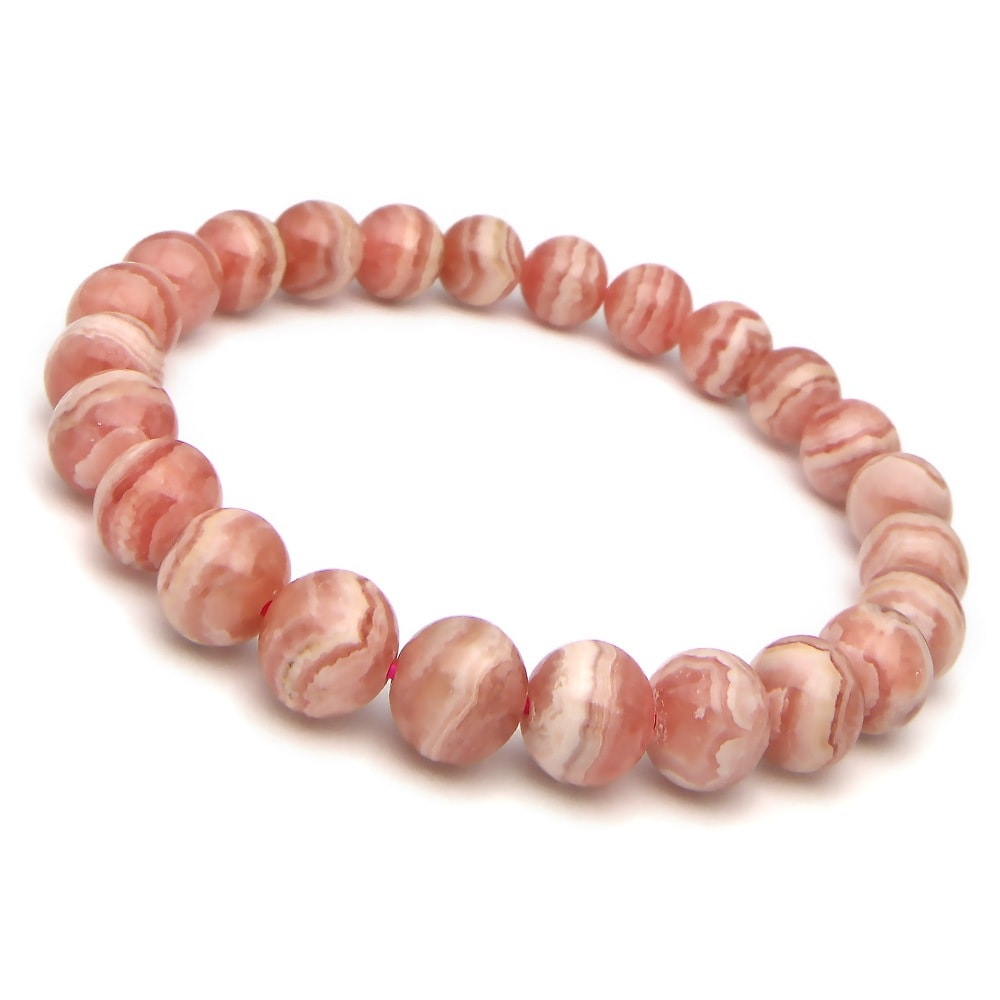 インカローズ A ブレスレット 8mm パワーストーン ブレスレット レディース 天然石 数珠 アクセサリー レディースブレスレット パワーストーンブレスレット 天然石ブレスレット 女性用 ピンク ロ