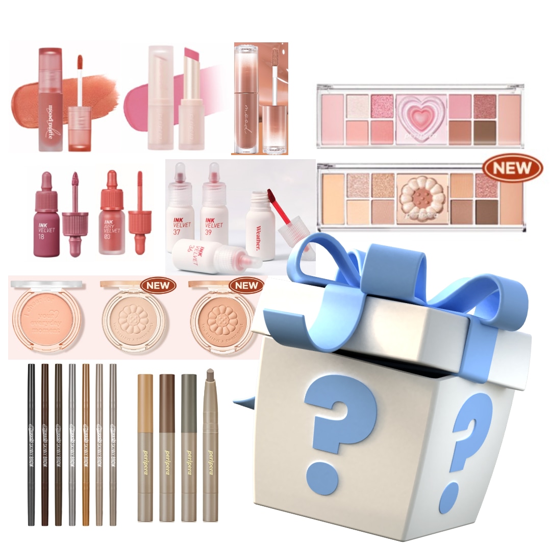 福袋 5種,10種 / (ティントリップグロスパレットブロウライナー) 韓国コスメ福袋/ 福袋