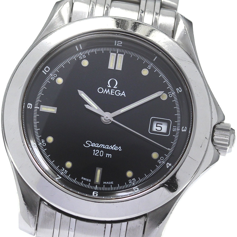 オメガ OMEGA 2511.50 シーマスター120 デイト クォーツ メンズ _830319【中古】