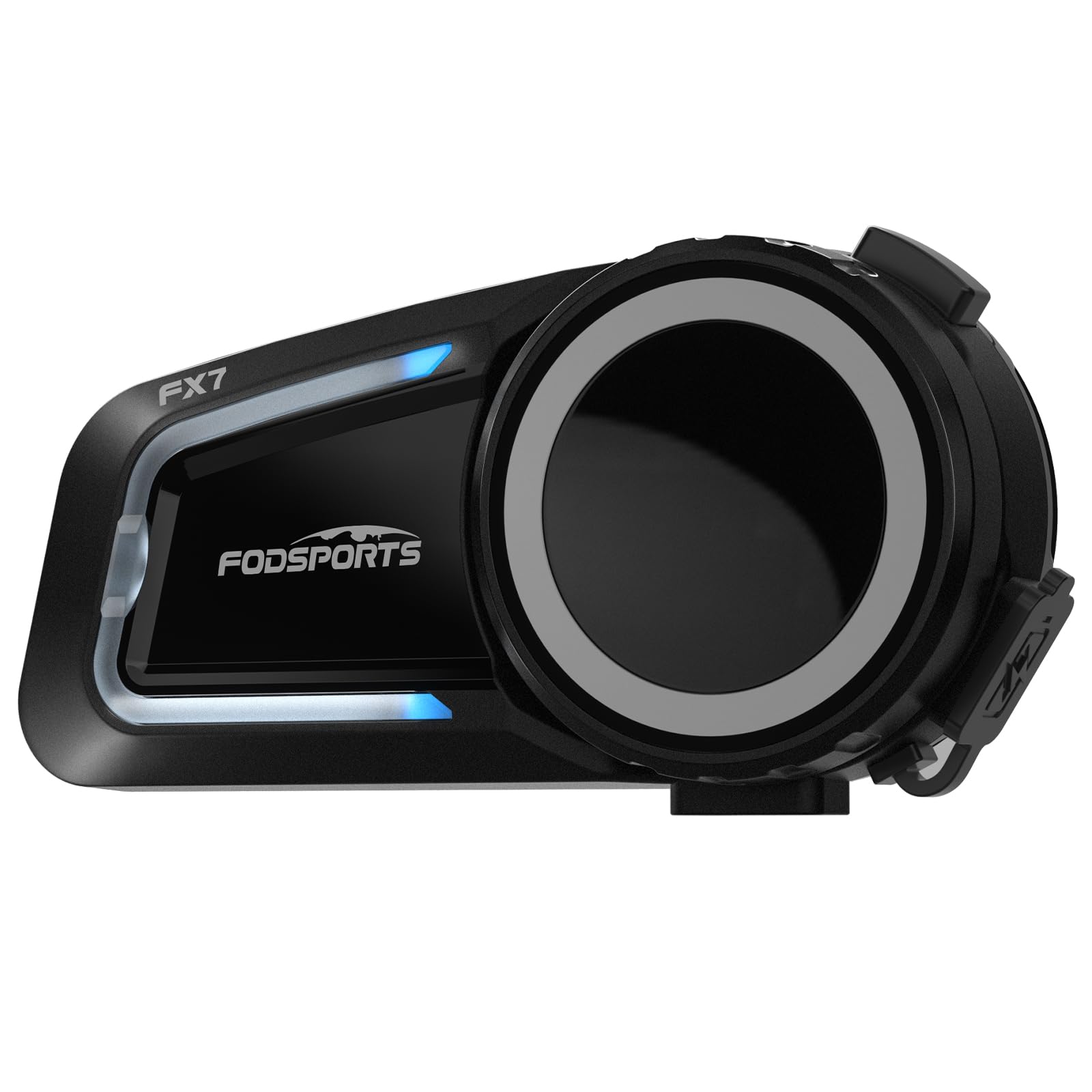 FODSPORTS バイク インカム FX7 メッシュ通信 インカム デュアルチップ 音楽聴きながら通話 8人同時通話 HIFI音質 ワンタッチ全部接続 通信自動復帰 音楽共有 FMラジオ IP67防