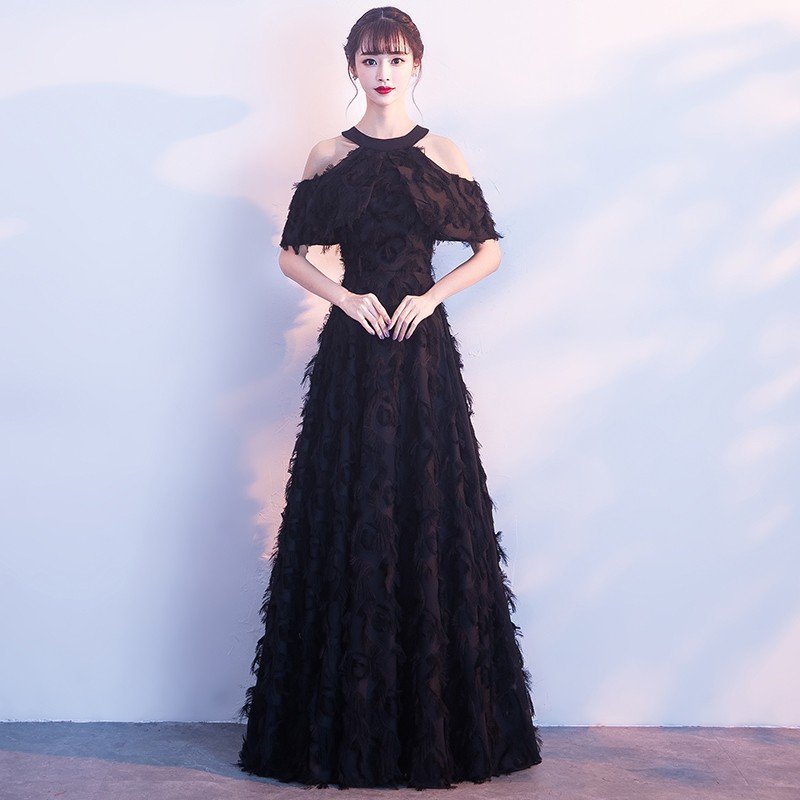 カラードレス 演奏会用 黒 パーティードレス 花嫁 ォーマル 安い イブニングドレス 発表会 結婚式ドレス 新品 ロング 大きいサイズ