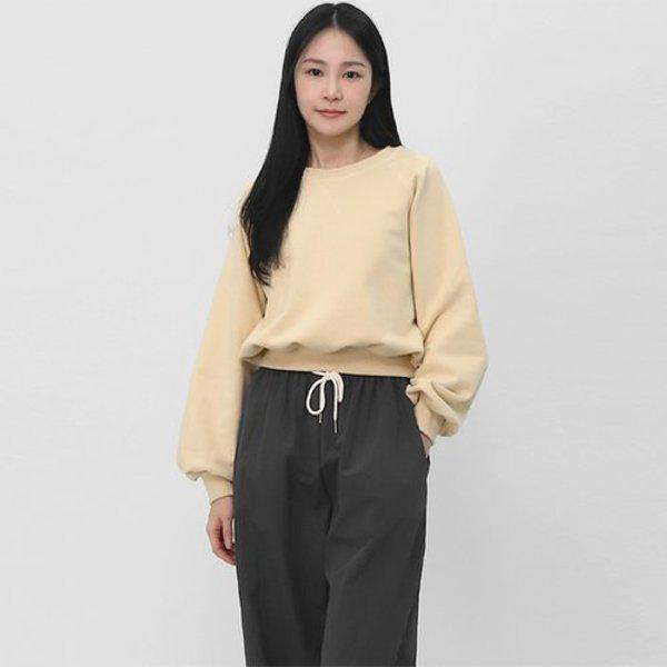 女性用スウェットシャツ 長袖ステッチTシャツ クロップドラグランTシャツ LFL002