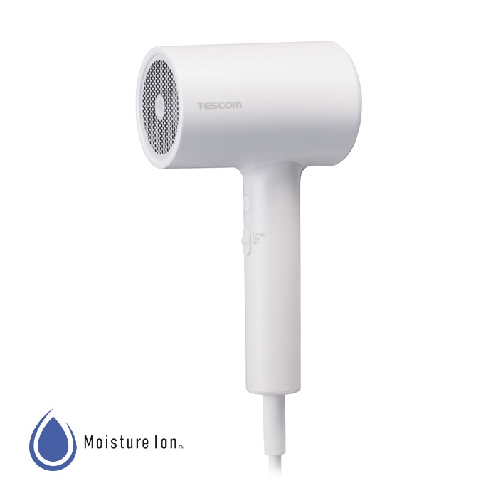 ドライヤー モイスチャーイオン ヘアドライヤー TDX300A-W ホワイト 速乾 大風量 マイナスイオン
