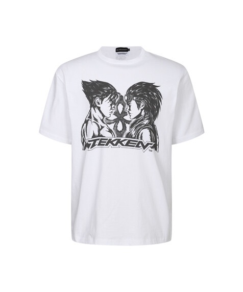 【SURGERY】26SS SURGERY x TEKKEN JIN VS HWOARANG T-THIRTS TYPE 2 : WHITE