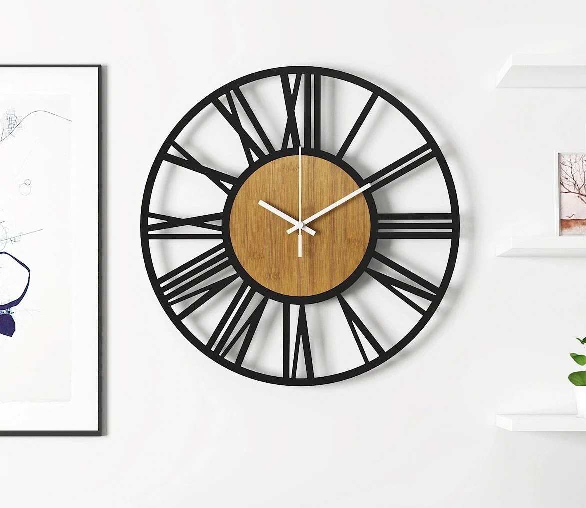 壁掛け時計 掛け時計 クロック 風 金属製 木製 モダン 新築祝い ギフト 電池 スイープ 静か 音がしない おしゃれ スプレッド クロック 時計 壁掛け最安価挑戦