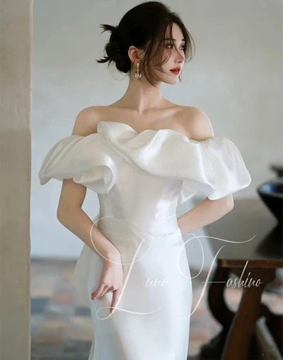 ウェディング ウエディング パーティー トレーン レディース 演奏会 結婚