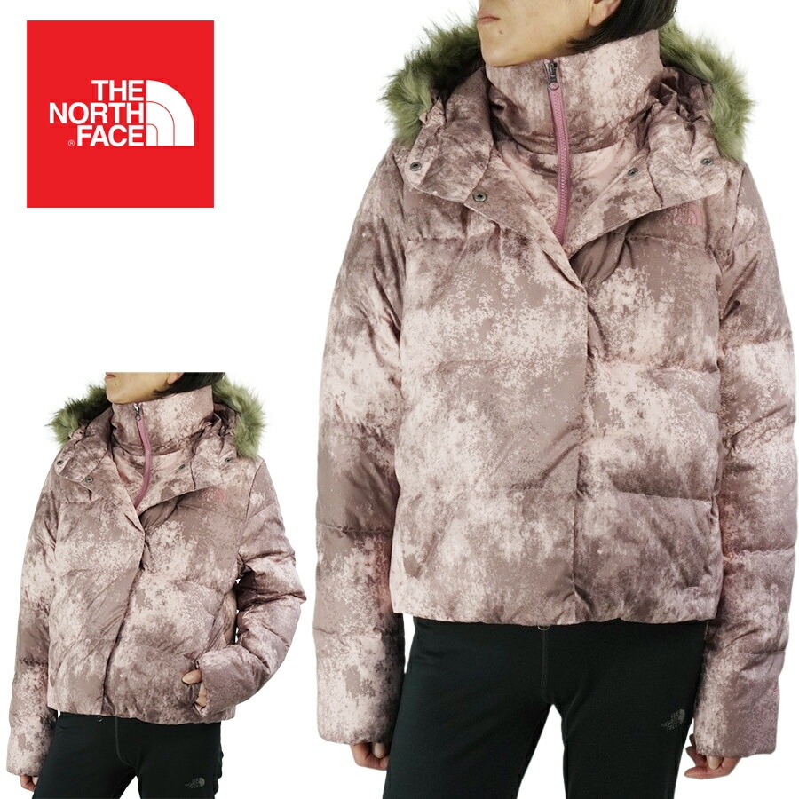 ノースフェイスTHE NORTH FACEレディース ジャケットW PRINTED DEALIO DOWN JACKETウィメンズ プリンテッド ディリオダウン