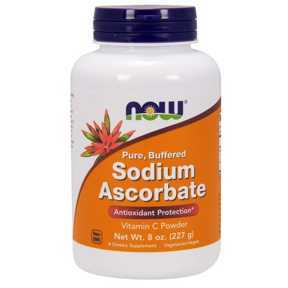 NOW Supplements， Sodium Ascorbate Powder， 8-Ounce
