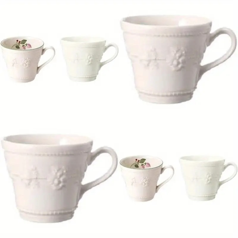 セット購入 オフィシャル輸入製品 ウェッジウッド フェスティバル ラズベリー マグ アイボリー マグ 5,433円