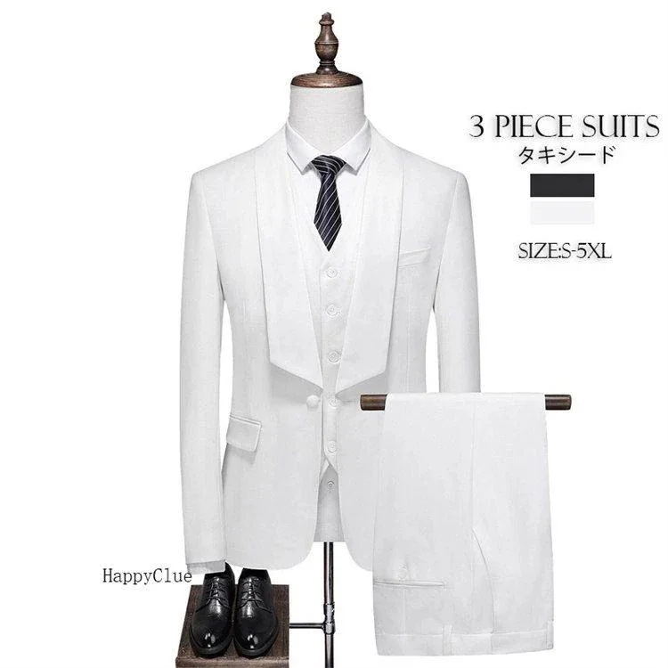 母の日タキシード 結婚式 スーツ メンズ 3ピーススーツ メンズスーツ 礼服 紳士服 おしゃれスーツ パンツスーツ 前撮り 男性 フォーマル 発表会 司会者 スリムスーツ