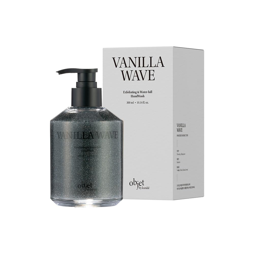 【KUNDAL/クンダル】エクスフォリエーティング&ウォーターフルハンドウォッシュ 300ml #バニラーウェーブ 4,973円
