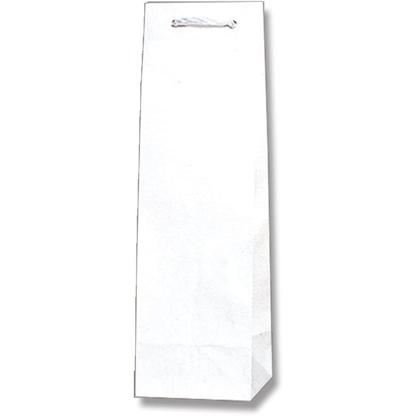 （まとめ買い）シモジマ HEIKO 手提げ紙袋 T型チャームバッグ B-1 白無地 25枚 幅110xマチ100x高365mm 003190000 [x3セット]