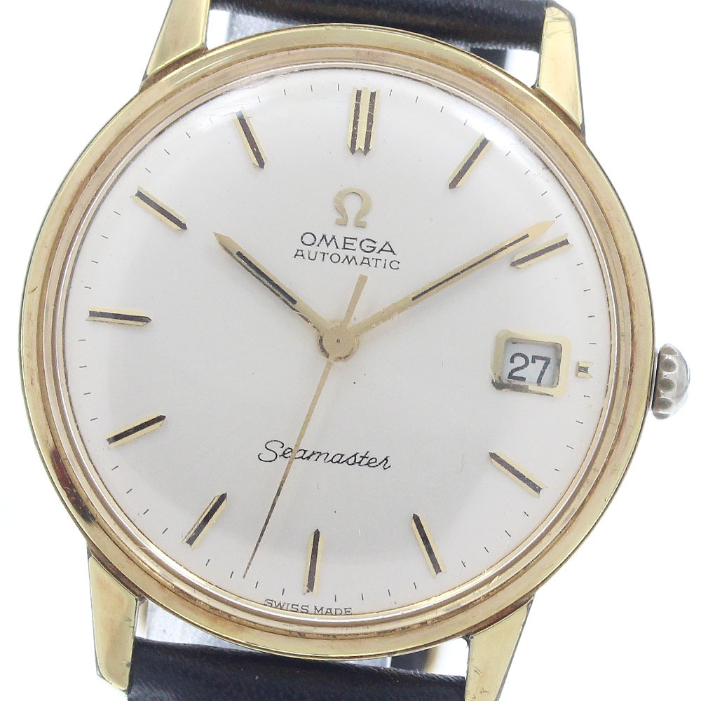 訳あり オメガ OMEGA 166.002 シーマスター デイト cal.562 自動巻き メンズ _955148【中古】