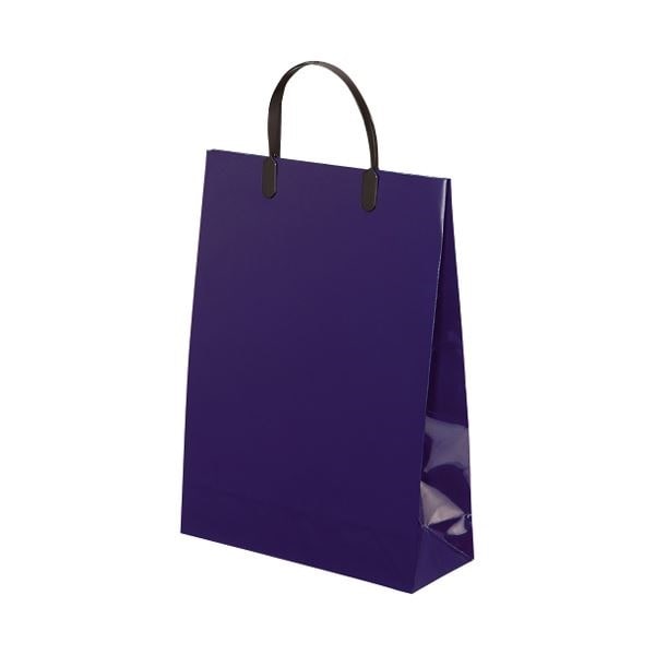 （まとめ）東京ユニオン ラミネートバッグ 165 中 紺 5枚[x5セット]