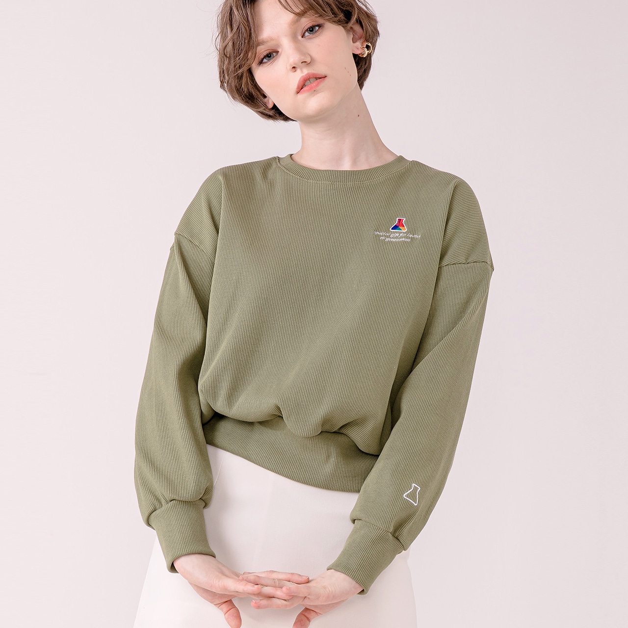 SCIENCE BOX SWEAT SHIRT -Limited woman-KH