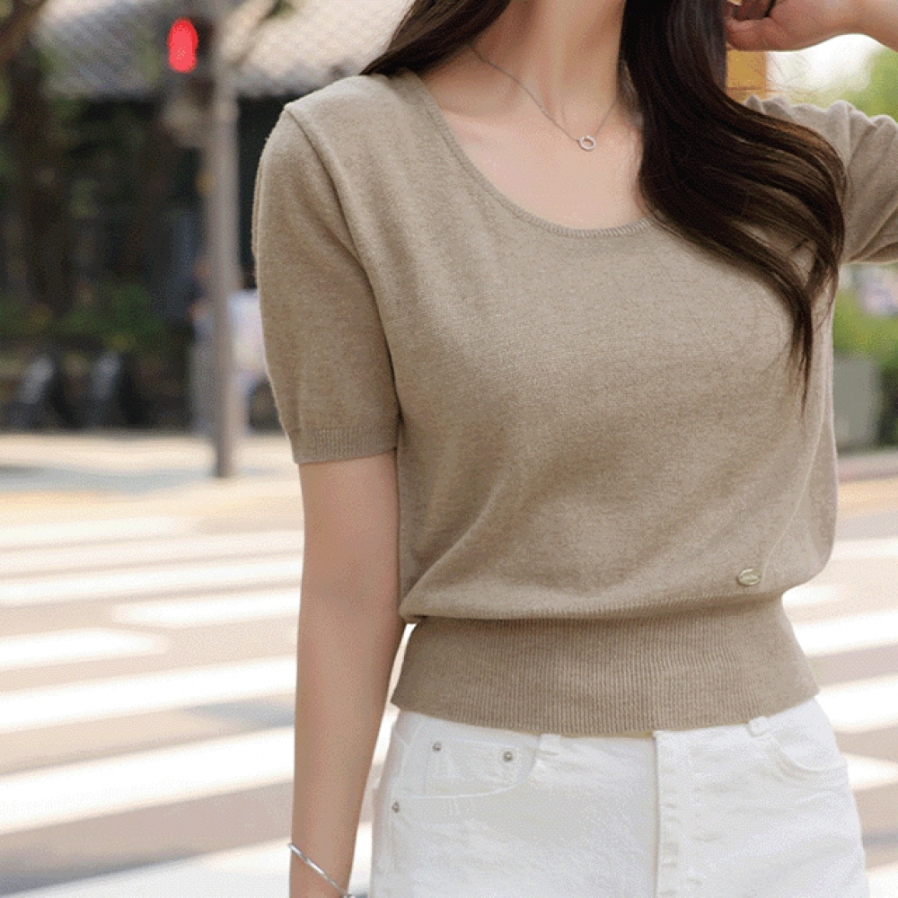 クリック&ファニ カミリンネン ペンダントニット 5,168円