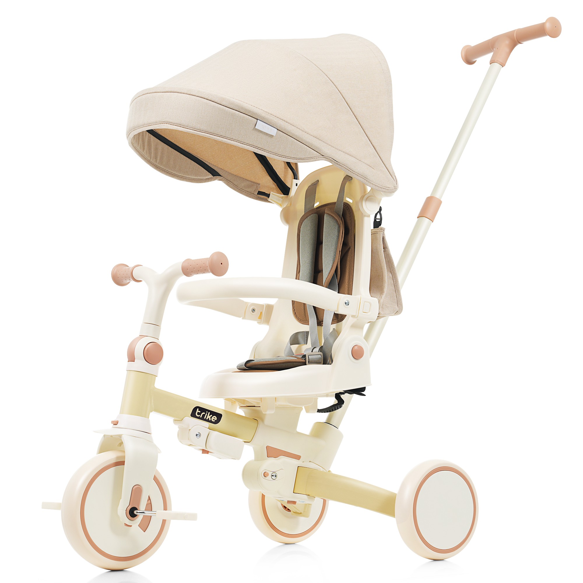 【国内へ発送&送·料·無·料】550三輪車 子供用三輪車 折りたたみ 手押し かじとり 7in1 7WAY 1歳 2歳 3歳 ランニングバイク 座面回転 自転車 おもちゃ 乗用玩具 幼児用 キッズバイ