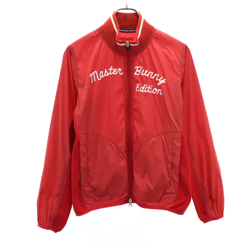 ゴルフ ナイロンジャケット 赤 レディース