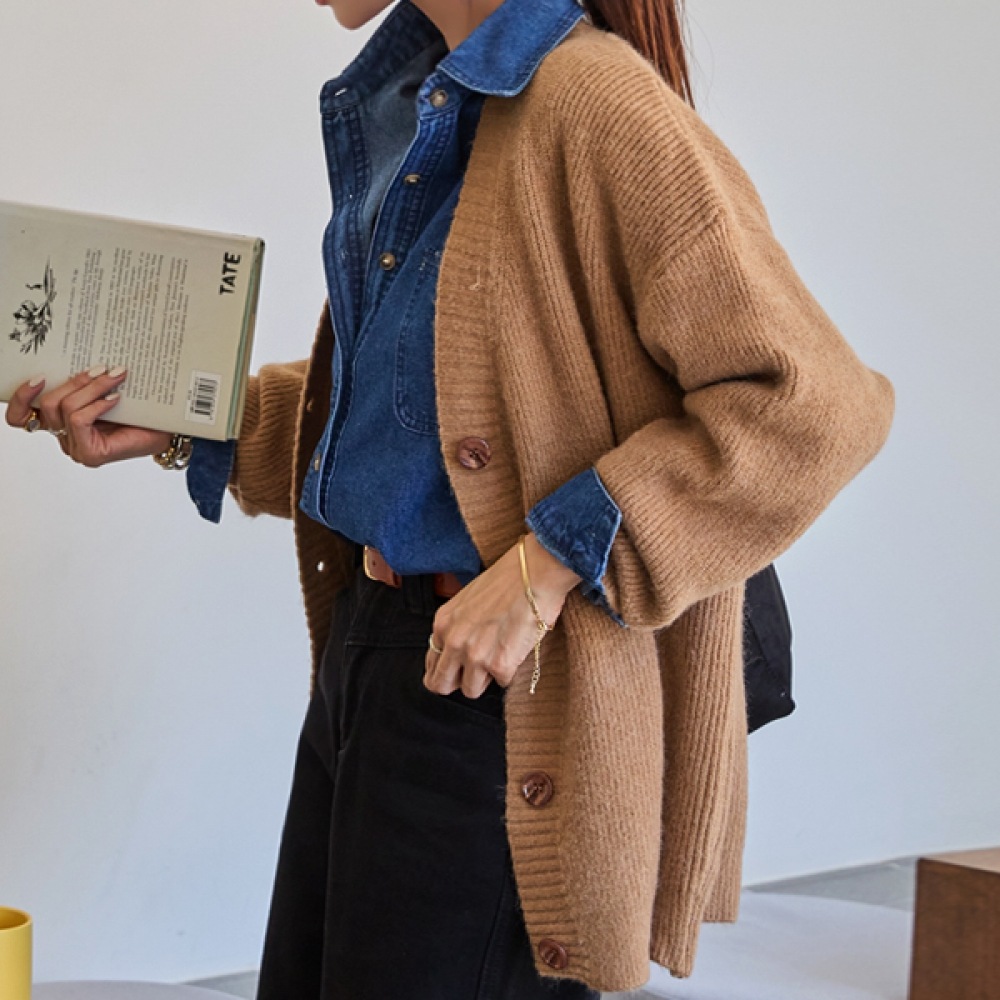 (NAK21) コージーニットデイリーカーディガン NK43-J-57