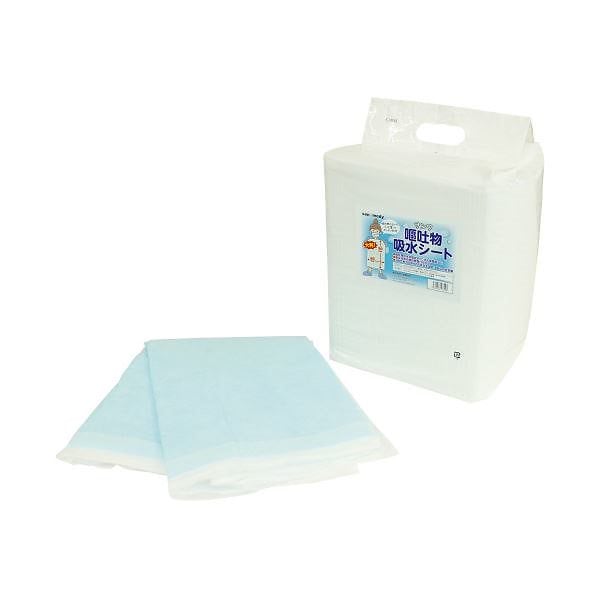 （まとめ）サンワ嘔吐物吸水シート 20枚入[x2セット]