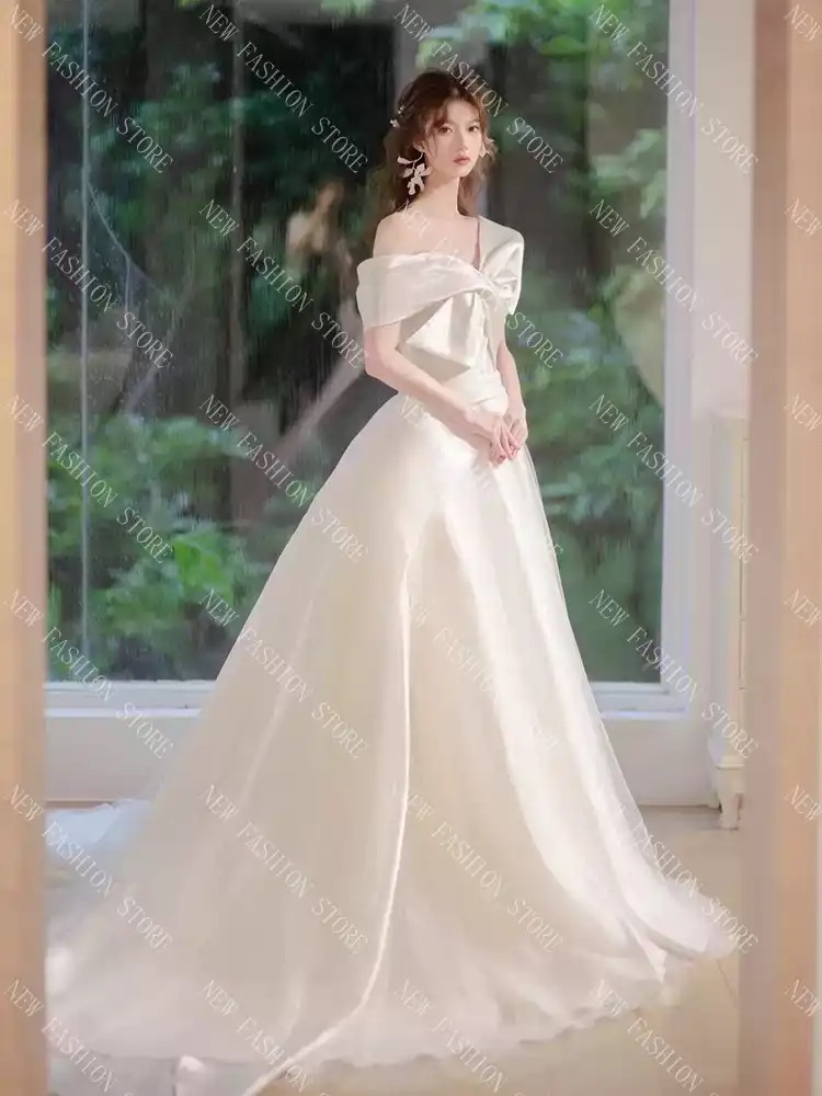 ウエディングドレス 白-37