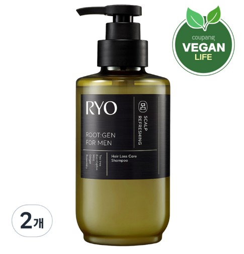 ルートゼン男性に合わせた脱毛症状専門ケアシャンプー353ml2個