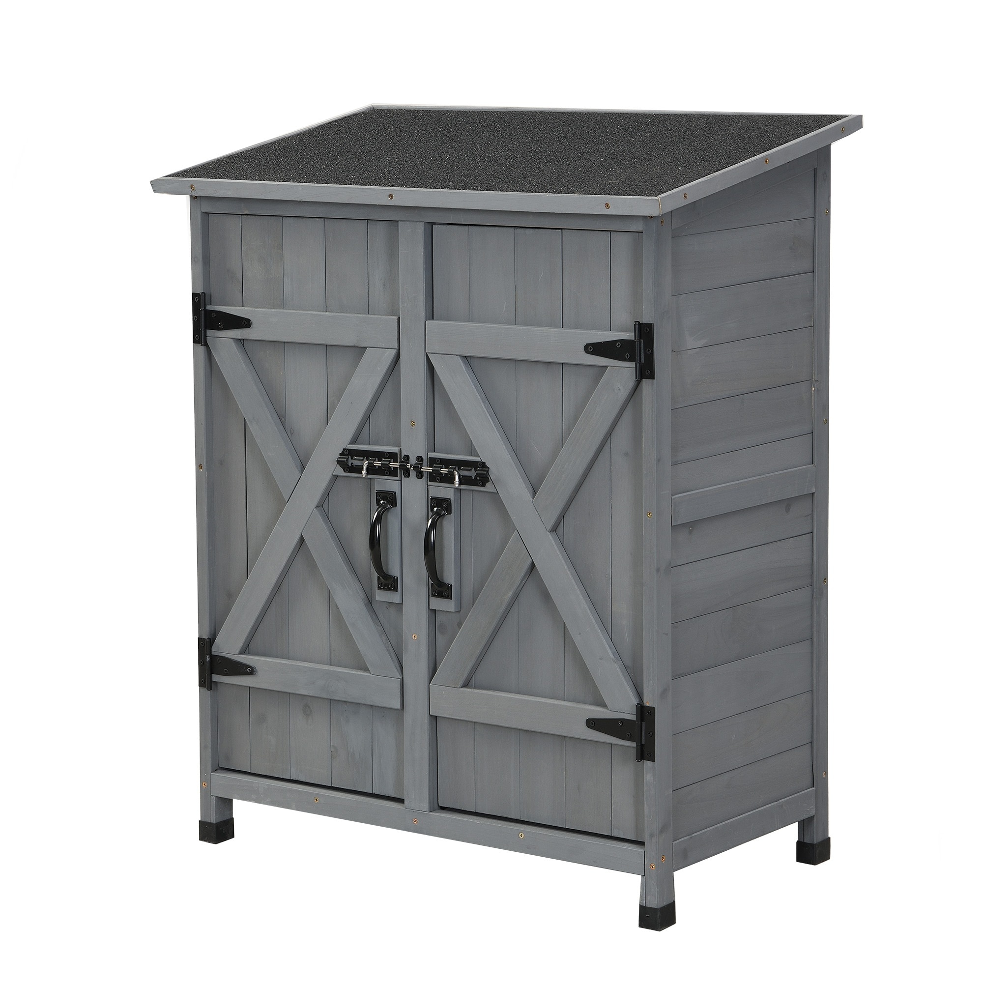 1965物置き 木製 収納庫 観音扉 ヨーロッパ風 ガーデニング用品 小屋 戸外収納庫 大型 屋外物置 棚 大型 ドア ベランダ 物置き 屋外収納 ガーデニング ウッド 園芸用品 庭 倉庫 DIY 頑