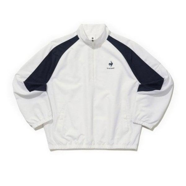 ジャケット JQS QQ123LJK22-WHT カラーブロック ハーフジップ アノラック ジャケット / WHITE